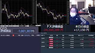 爆損ＦＸ配信！（垂れ流し雑談）（2021/01/18）