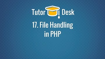 File Handling in PHP