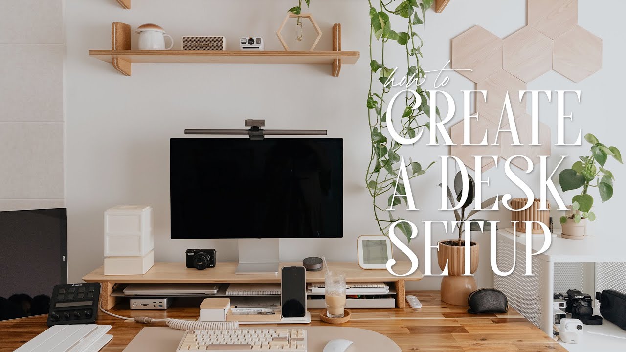 How To Create A Productive Desk Setup You'll Enjoy | Finding Peace ...