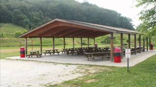 Picnic Shelters at the Barboursville Park in Barboursville West Virginia.