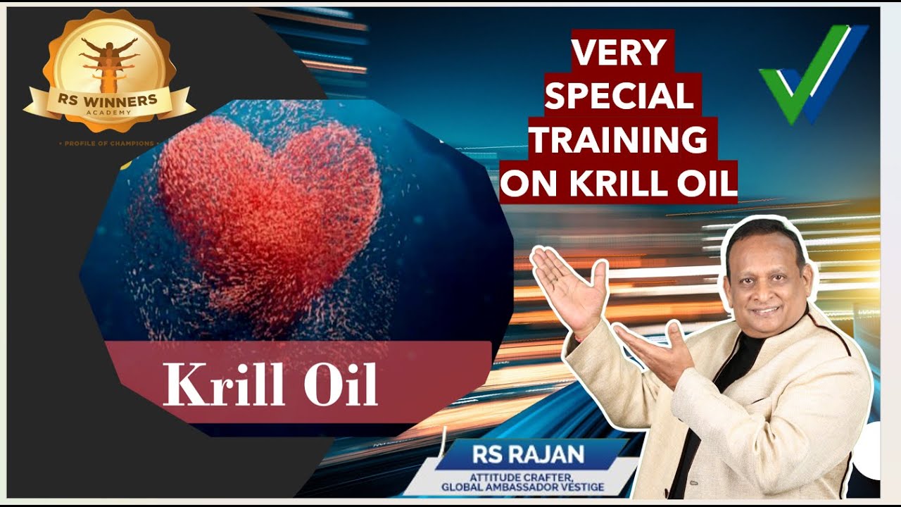 SPECIAL TRAINING ON VESTIGE PRIME KRILL OIL BY R S RAJAN AMBASSADOR
