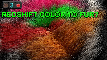Learn How to Apply Color to Fur or Hair using Ornatrix/3ds Max/Redshift