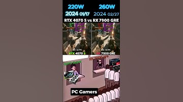 RTX 4070 super vs RX 7900 gre #pc #pcbuilding #gaming #gamingpc #computer #gpu #cpu #graphicscard
