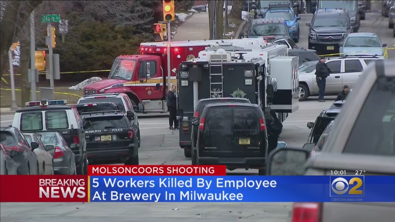 Milwaukee Reeling After Shooting Kills 6 At Molson Coors Plant - YouTube