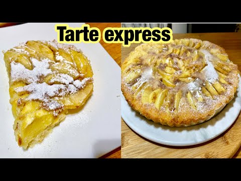 recette-tarte-aux-pommes-express-sans-pâte-facile-تارت-التفاح-حضريها-على-السريع-بدون-عجينة