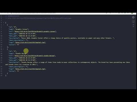 Prestashop JSON export Pro module