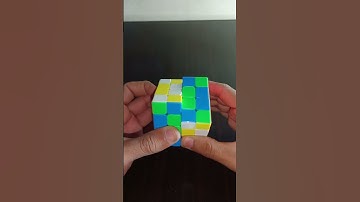 CHECKERBOARD PATTERN On 4×4 Rubik