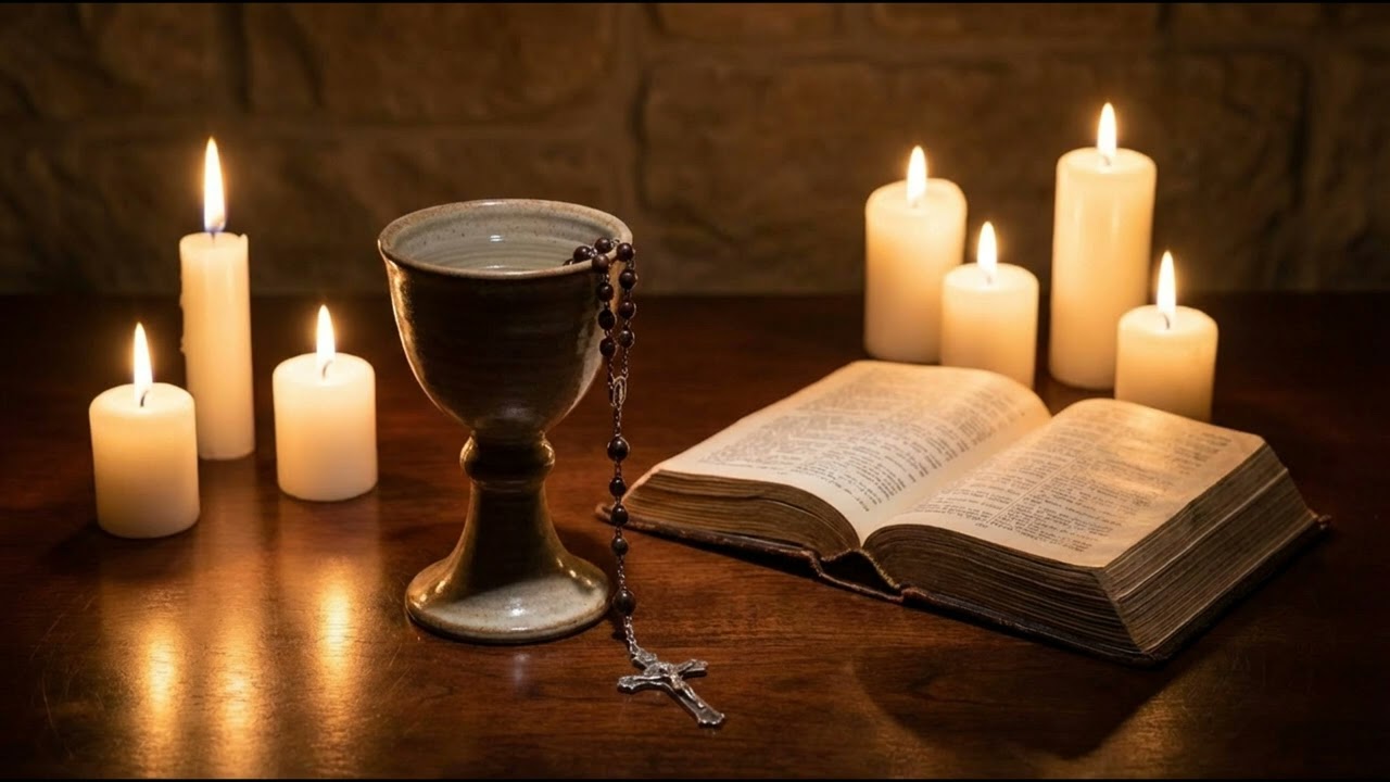 Saint Joseph Guards Your Family Through the Night | Gregorian Chant for Protection