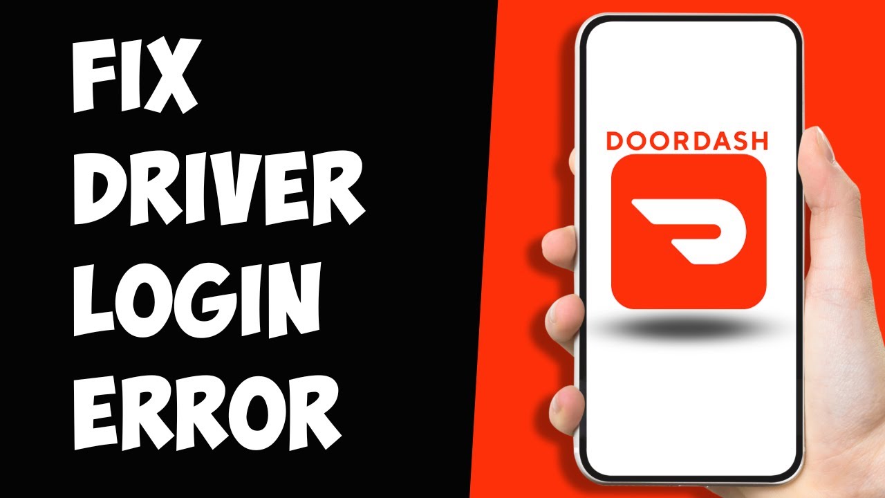 How to Fix DoorDash Driver Login Error (2024) - YouTube