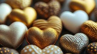 Golden Heart Chocolates for Valentines | Frameless TV Art Screensaver screenshot 3