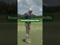 Essential Putting Drills