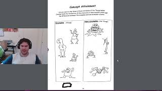 Week 7 - Assignment: Model Critical Thinking: Video #4 "Think Aloud"