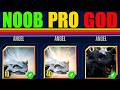 ANGEL NOOB amp PRO amp GOD JUGGERNAUT 32 JURASSIC 