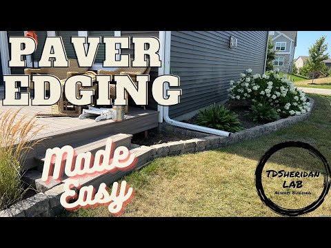 How To Install Landscape Edging Pavers
