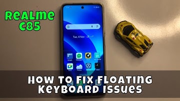 How to Fix Floating Keyboard Issues on Realme C85