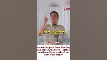 PROGRAM DESA BISA EKSPOR DILUNCURKAN