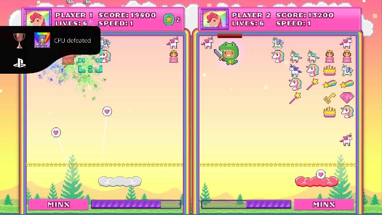 Unicorn Break: Head to Head ~ CPU defeated Trophy - YouTube