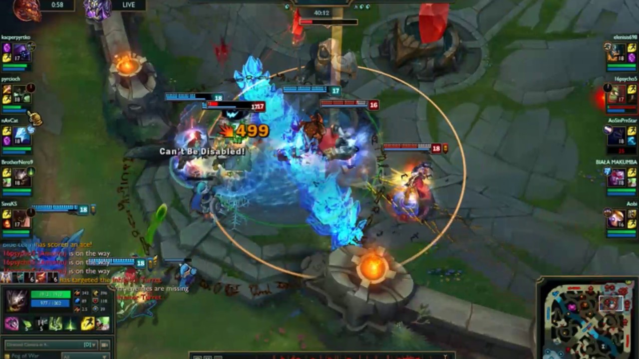 Kog'Maw Quadra kill (2017)