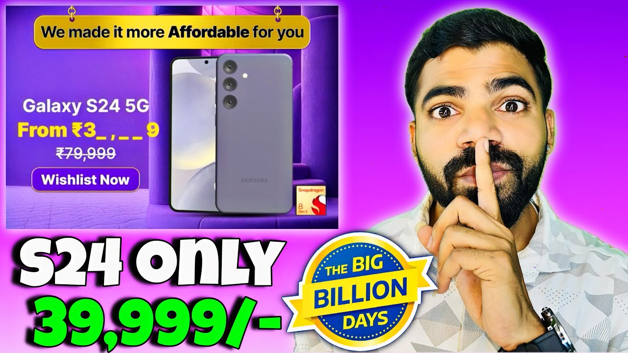 Samsung S24 Flipkart bbd sale price 2025 