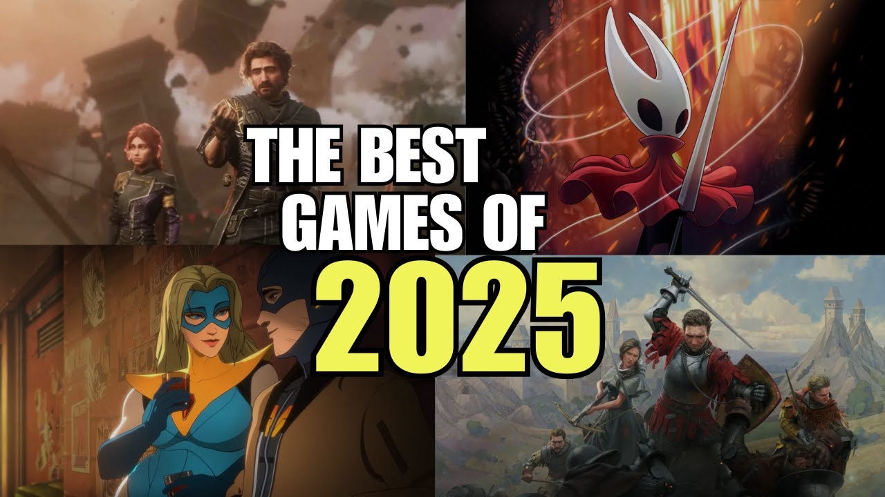 The 10 BEST Games of 2025! - YouTube