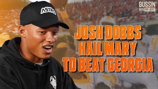 Josh Dobbs Reacts To His Hail Mary Against The Georgia Bulldogs In 2016