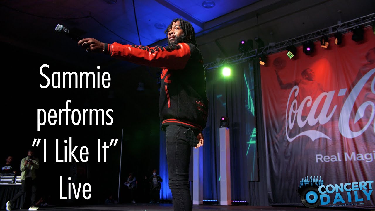 Sammie performs "I Like It" live; Baltimore CIAA 2022 Fan Fest