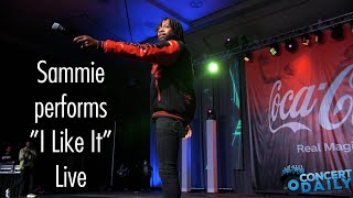 Sammie performs 'I Like It' live; Baltimore CIAA 2022 Fan Fest