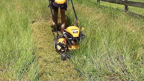 Kavli Finisha blades make your push mower an animal! Cub Cadet SC 500 Z