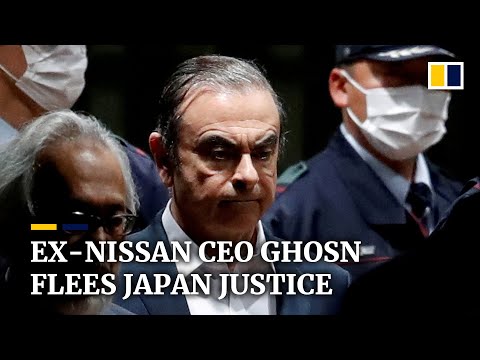 Ex-Nissan boss Ghosn in Lebanon after fleeing ‘rigged Japanese justice system’