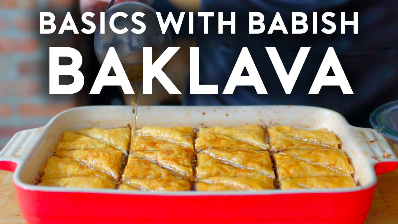 BAKLAVA — Basics With Babish  Baklava, Food processor recipes, Chocolate  baklava