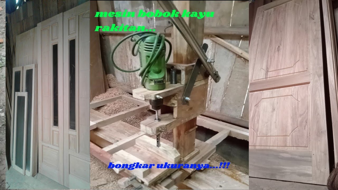 mesin bobok kayu rakitan #tukangkayu #tukangkampung @rofikudin7742