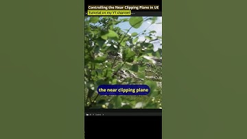 near clipping plane in unreal engine 5 #ue5 #unrealengine #gamedev #archviz #tutorial