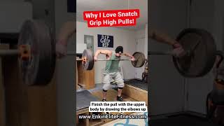 Build MASSIVE TRAPS With This Simple Olympic Lift (Snatch Grip High Pull!)