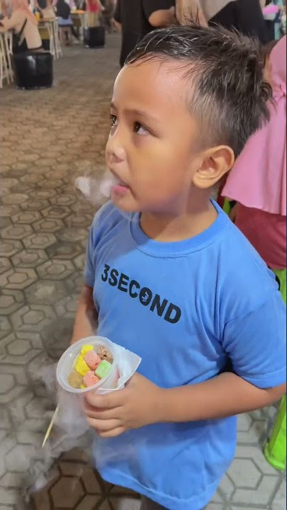 Makanan Snack Berasap | Cikibul | Es Berasap #snackberasap