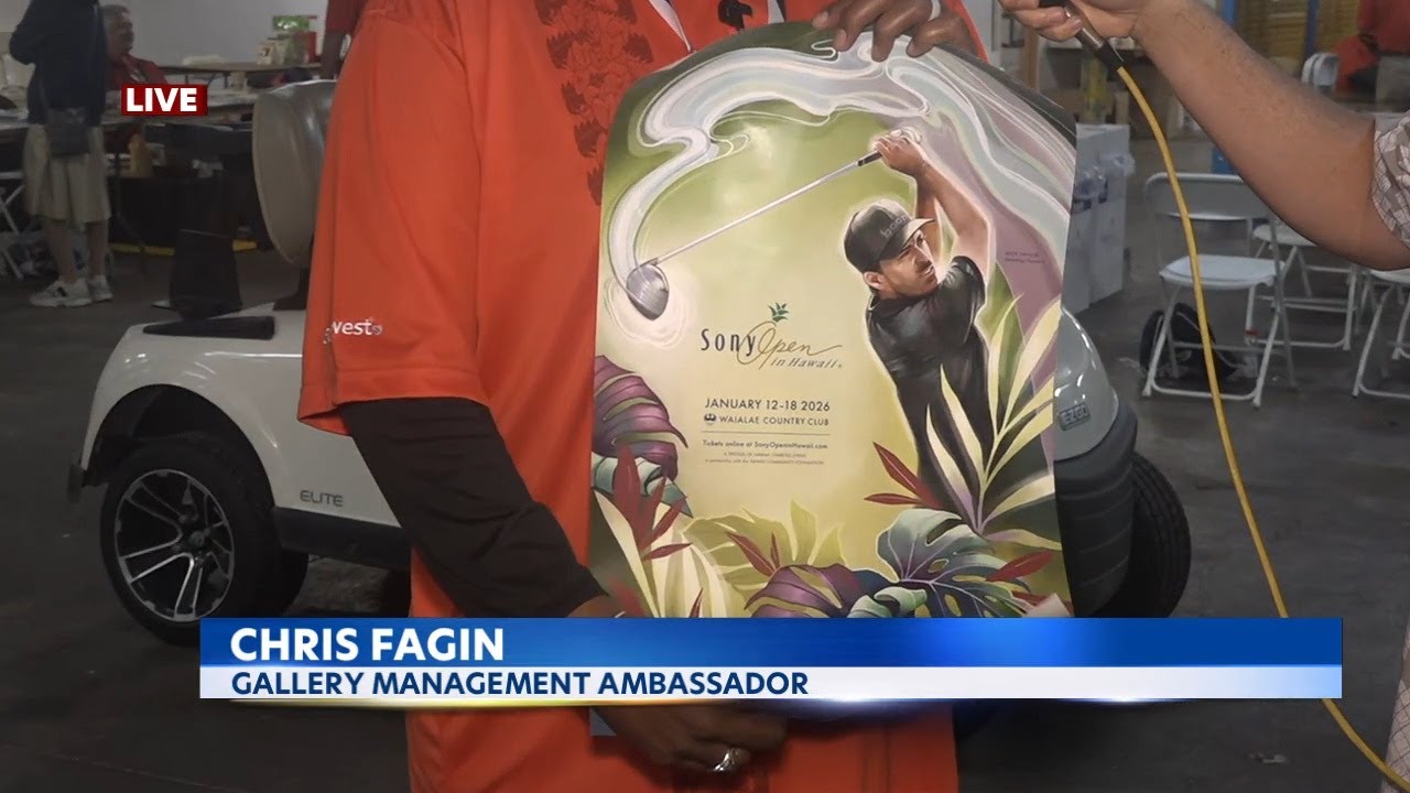 Excitement builds at Waialae Country Club for Sony Open Pro-Am