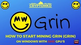Как начать майнинг GRIN (GRIN) в Windows с помощью графических процессоров AMD