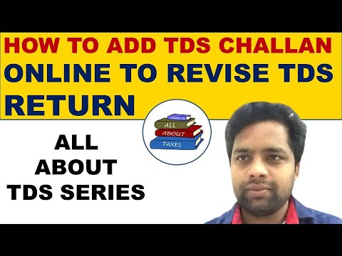 HOW TO ONLINE CORRECTION AND ADD TDS CHALLAN ONLINE ON TRACES ||