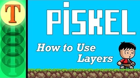 How to Create Pixel Art and Animations with Piskel Tutorial 4 - How to Use Layers