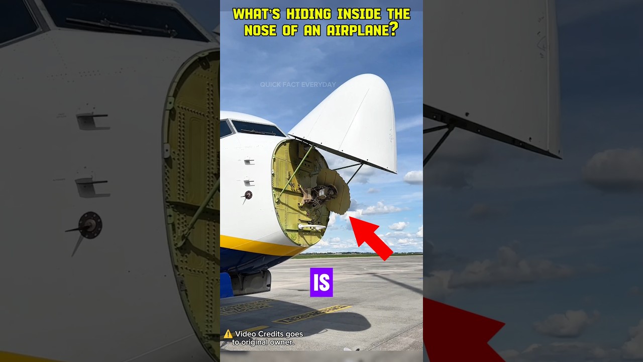What’s Hiding Inside the Nose of an Airplane? 