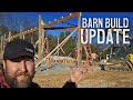 Framing, Trusses, and WE HAVE A ROOF! Barn Build - Part 2 image