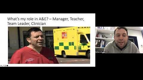BSMS Lecture Series: Dr Rob Galloway - Working in A&E at Christmas