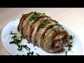 КРАСИВ в разрезе, Сочный и Вкусный! РУЛЕТ Из Индейки./The Turkey meatloaf.