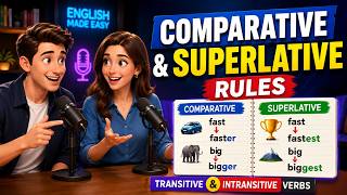 Comparative and Superlative Adjectives Rules | Learn English Grammar with Easy Examples