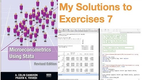 Microeconometrics using Stata: Solutions to Exercises 7