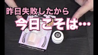 【リベンジ】100均の蓄光パウダーを加えれば光るでしょ