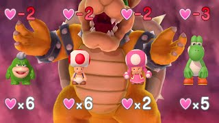 Mario Party 10 Whimsical Waters - Spike Vs Toad Vs Toadette Vs Yoshi Bowser Party