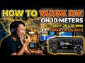 DX on 28.428 MHz with Icom IC-7300 HF Radio