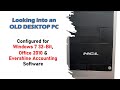 Upgrading and Configuring an Old Desktop Pentium PC | Windows 7 32-Bit