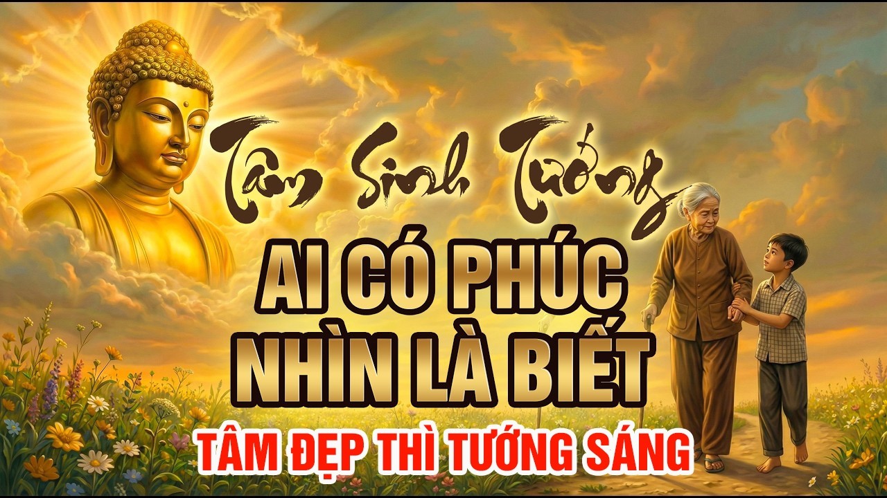 🌸 Tâm Sinh Tướng – Người Có Phúc Nhìn Là Biết | Tâm Tịnh Nghe Pháp