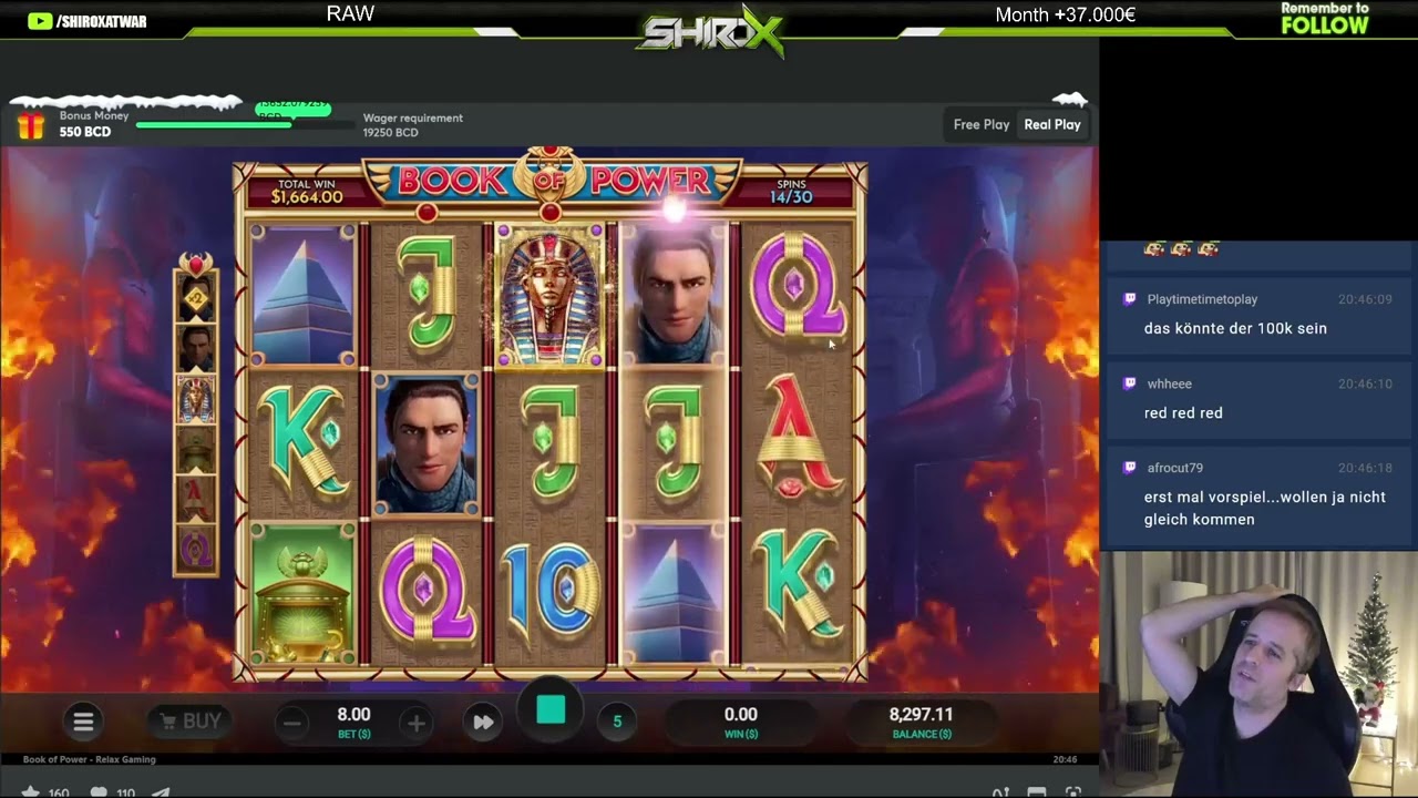 Hotmode on Book of Power from Relax Gaming